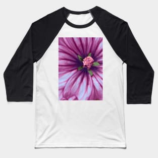 Ultraviolet Flower Purple Nature Baseball T-Shirt